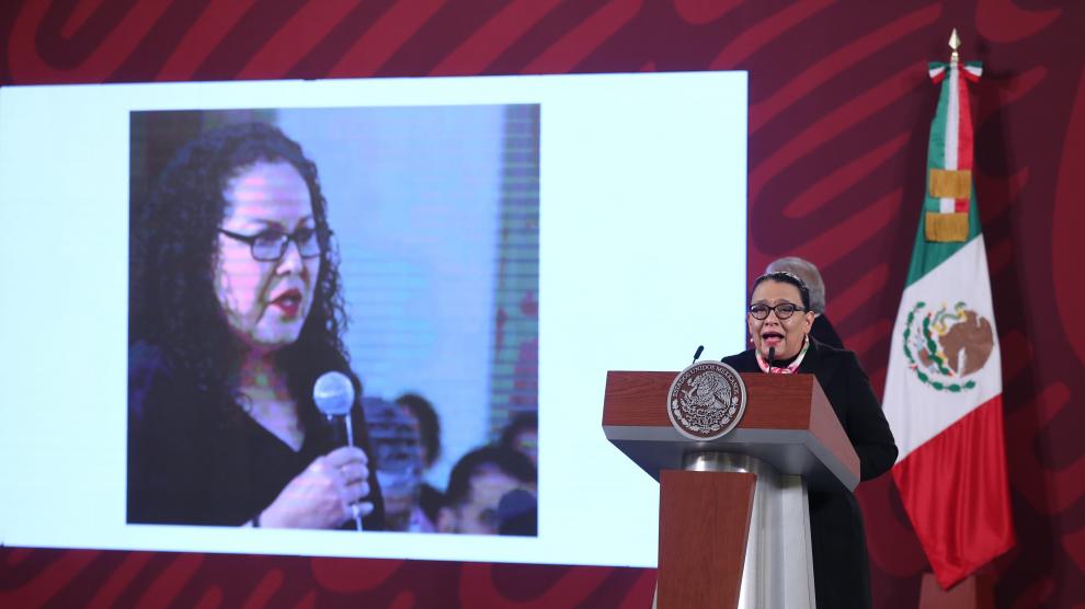 La secretaria de Seguridad de México, Rosa Icela Rodríguez, dio detalles de la operación