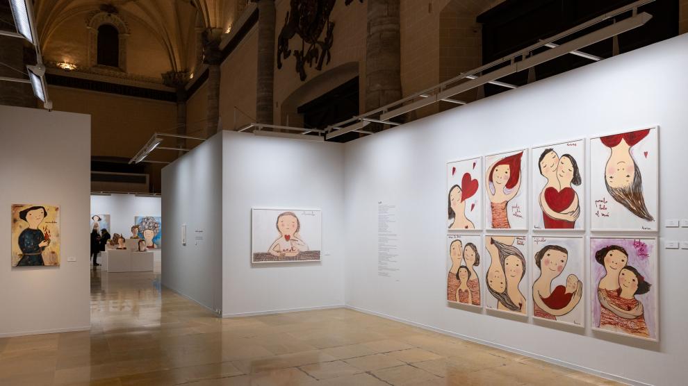 Exposición 'Alegría', de Eva Armisén, en La Lonja