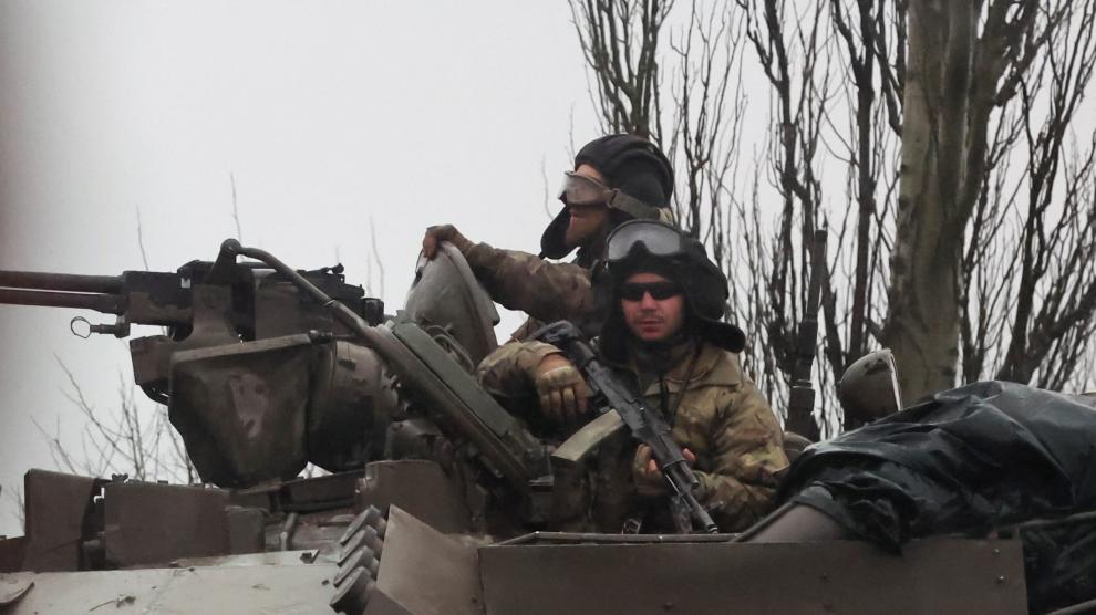 Tanques en Ucrania.