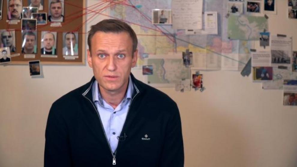 El opositor ruso Aleksei Navalni.