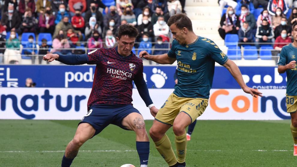 Imágenes del partido entre la SD Huesca y Las Palmas.