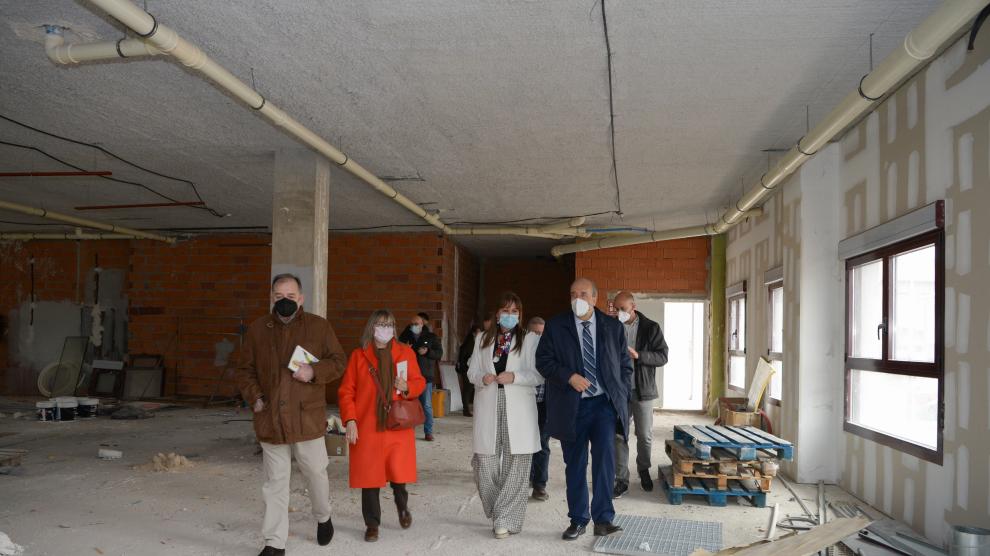 La consejera Sira Repolles anuncia proyecto de nuevo centro de salud en Calamocha /2022-03-16/ Foto: Jorge Escudero[[[FOTOGRAFOS]]]