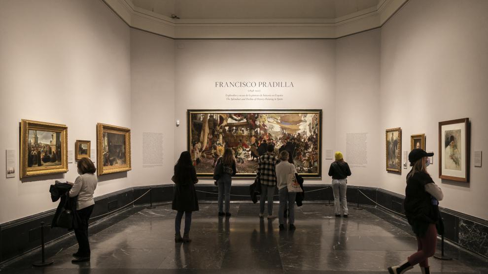 Exposición de Francisco Pradilla en el Museo Del Prado.