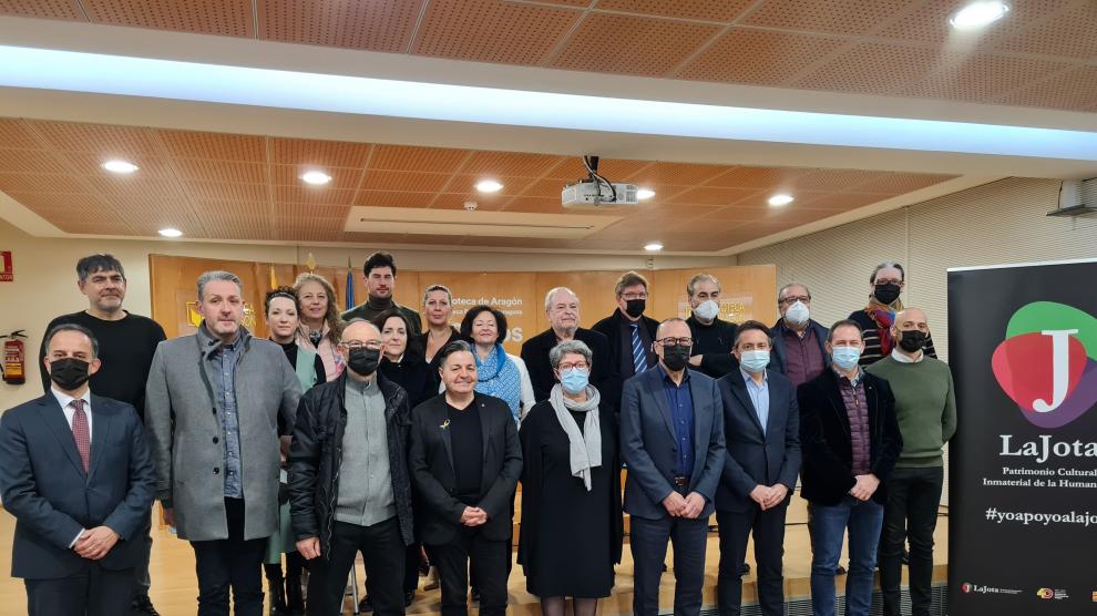 Presentación de la candidatura de la Jota a la Lista Representativa del Patrimonio Cultural Inmaterial de la Humanidad de UNESCO.