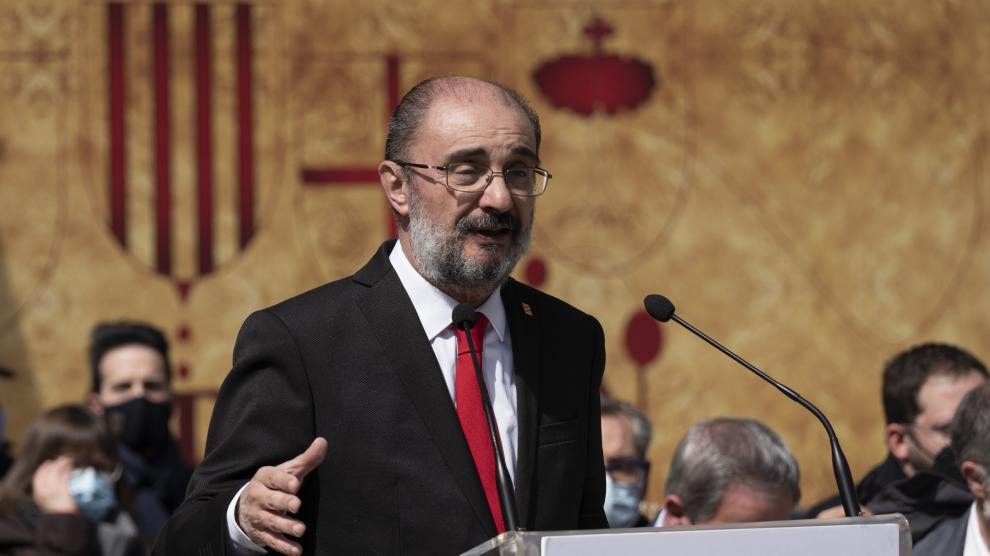 El presidente aragonés, Javier Lambán.