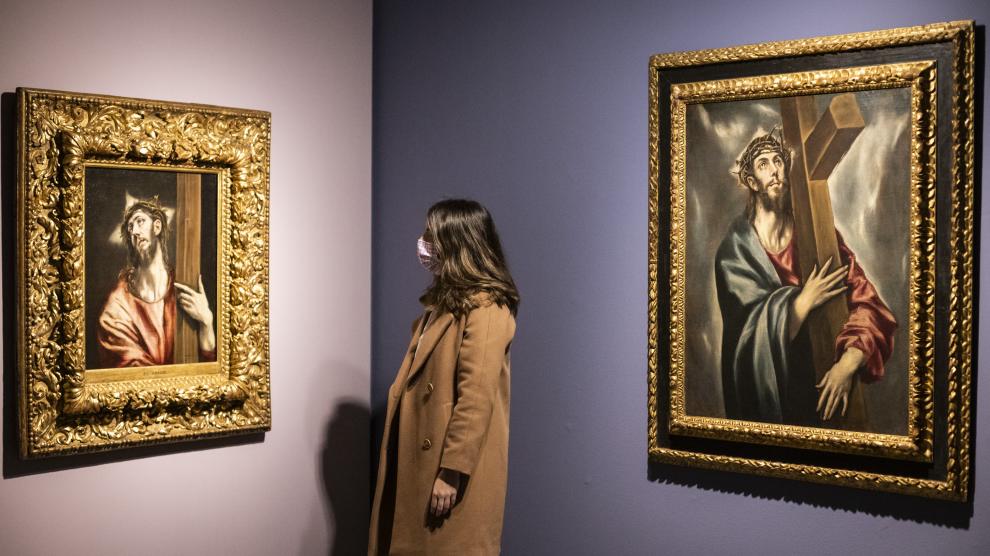 La exposición 'El Greco. Los pasos de un genio’ en el Museo Goya.