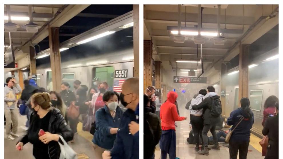 Buscan al responsable del ataque que han dejado al menos 29 heridos en el metro de Nueva York
