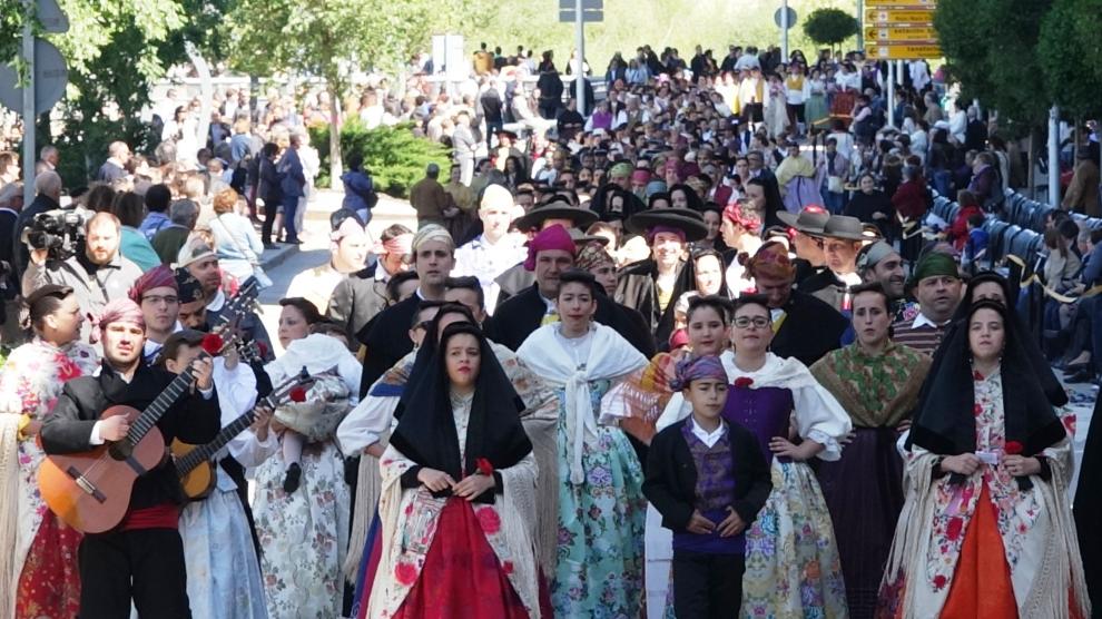 Desfile del Día de la Faldeta
