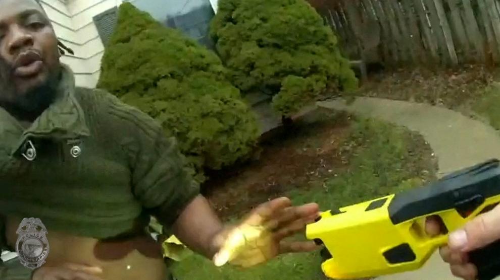 Patrick Lyoya minutos antes de morir por el disparo de un agente