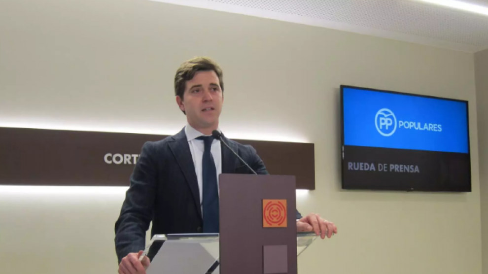 El portavoz de Agricultura del PP en las Cortes de Aragón, Ramón Celma.