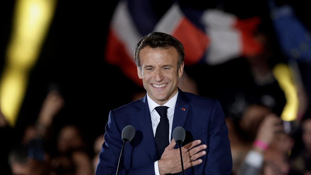 Emmanuel Macron es reelegido presidente de Francia.