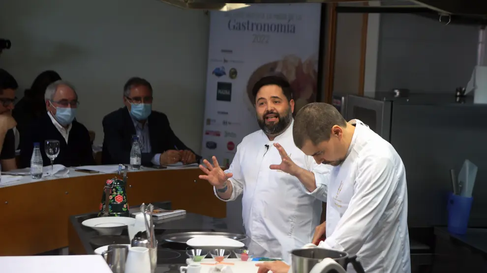 Juanlu Fernández mezcla en su restaurante, con una estrella Michelin, la alta cocina clásica francesa y la andaluza.