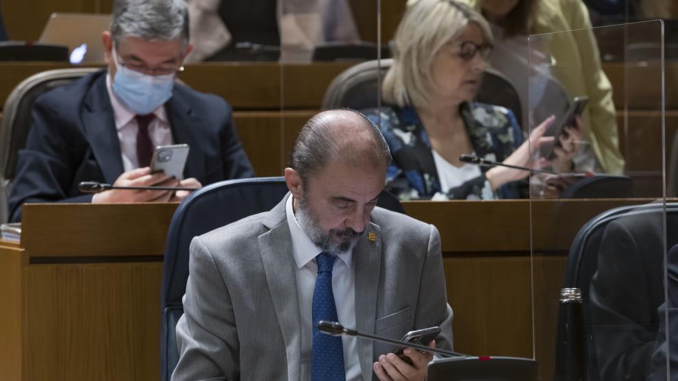 En imágenes | Pleno de las Cortes de Aragón este miércoles