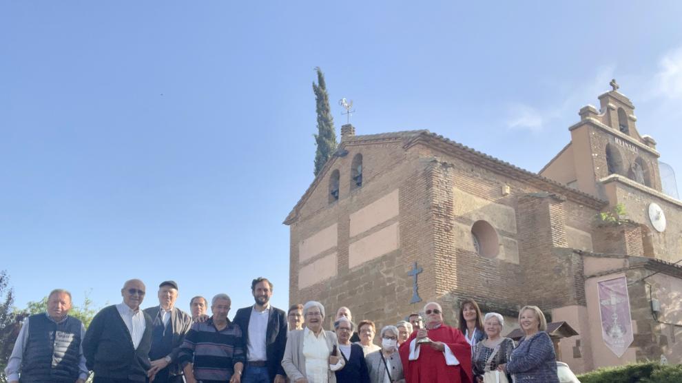 Autoridades y vecinos asistieron a la festividad de San Pedro de Verona.