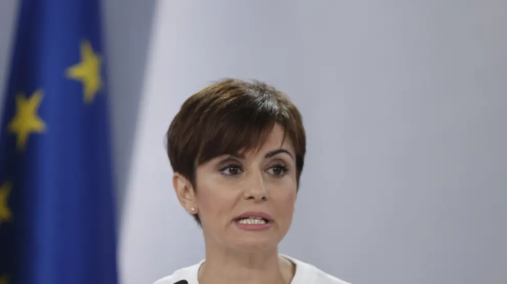 Isabel Rodríguez, ministra portavoz del Gobierno