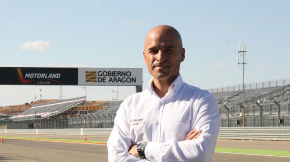 Santiago Abad, el gerente de Motorland.
