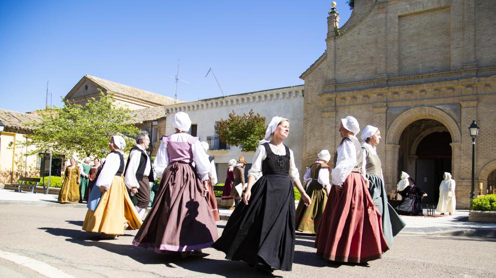 Decenas de recreacionistas dieron ambiente y colorido a la jornada en La Cartuja.
