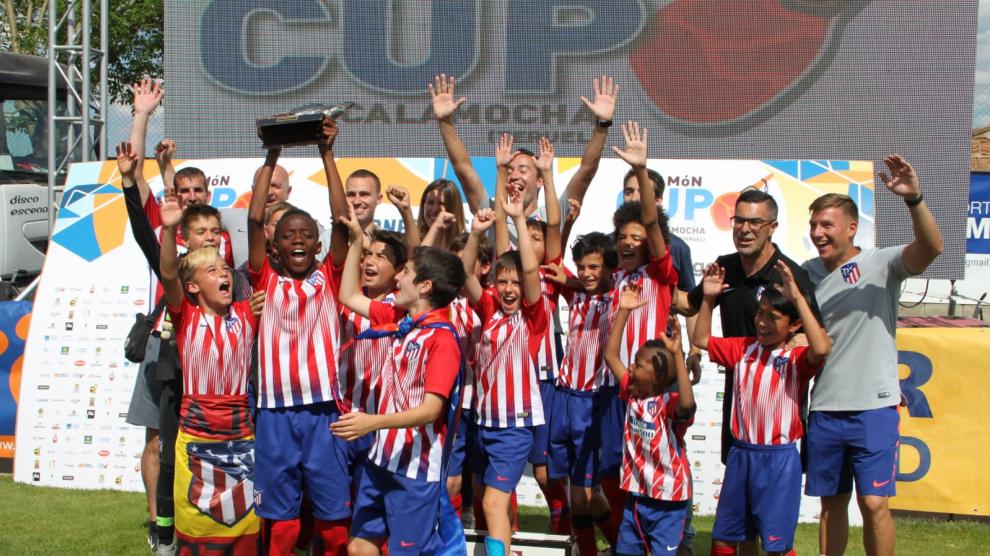 Atlético de Madrid, último campeón de la Jamón Cup