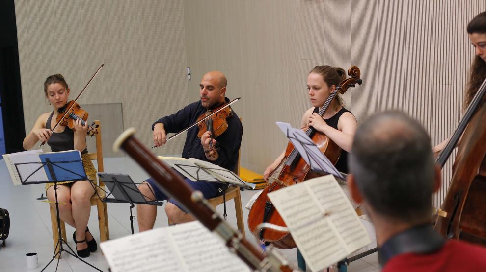 La orquesta internacional de Musethica da 20 conciertos en 5 días en Zaragoza