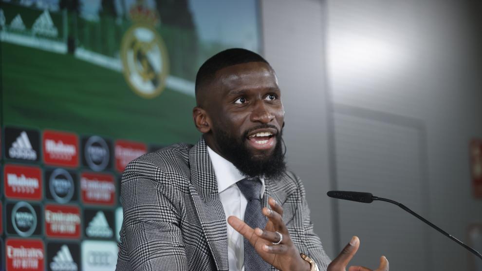 Antonio Rüdiger es presentado como nuevo jugador del Real Madrid