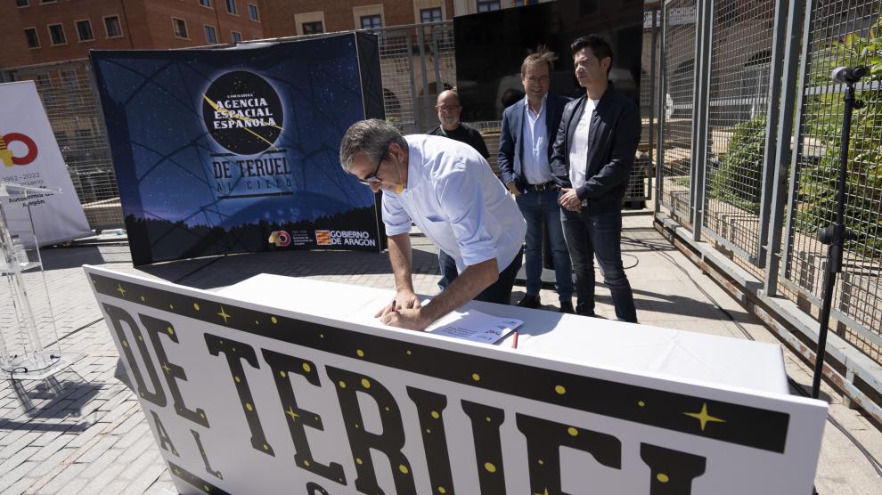 Teruel despega como Agencia Espacial Española