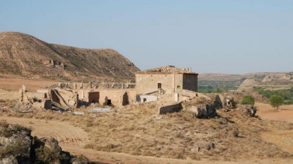 Imagen del exterior de la venta turolense, recién incorporada al listado de patrimonio en peligro.