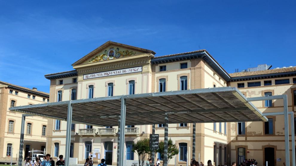 La Facultad de Empresa del campus de Huesca.