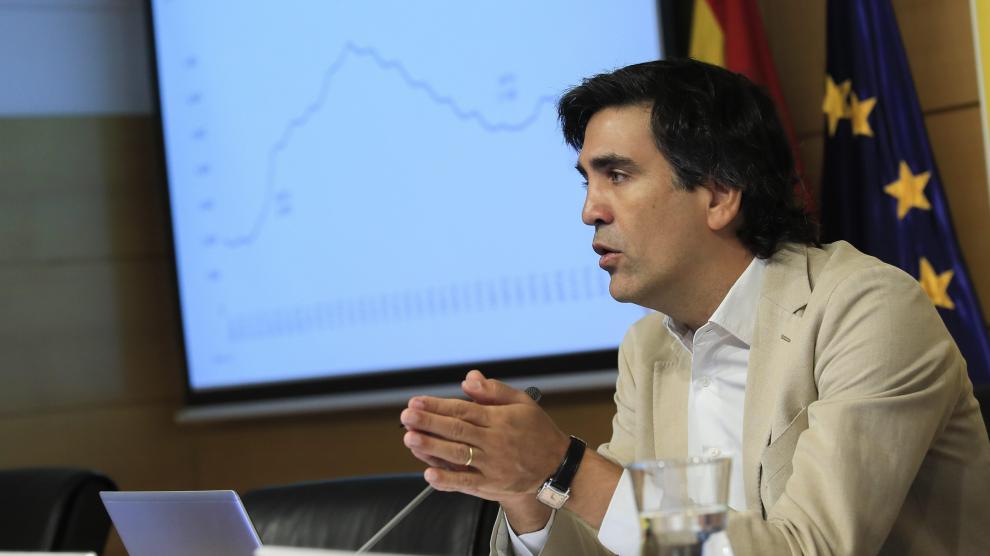 El secretario de Estado de Economía y Apoyo a la Empresa, Gonzalo García