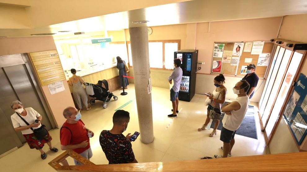 El centro de salud de Utebo cancela las citas