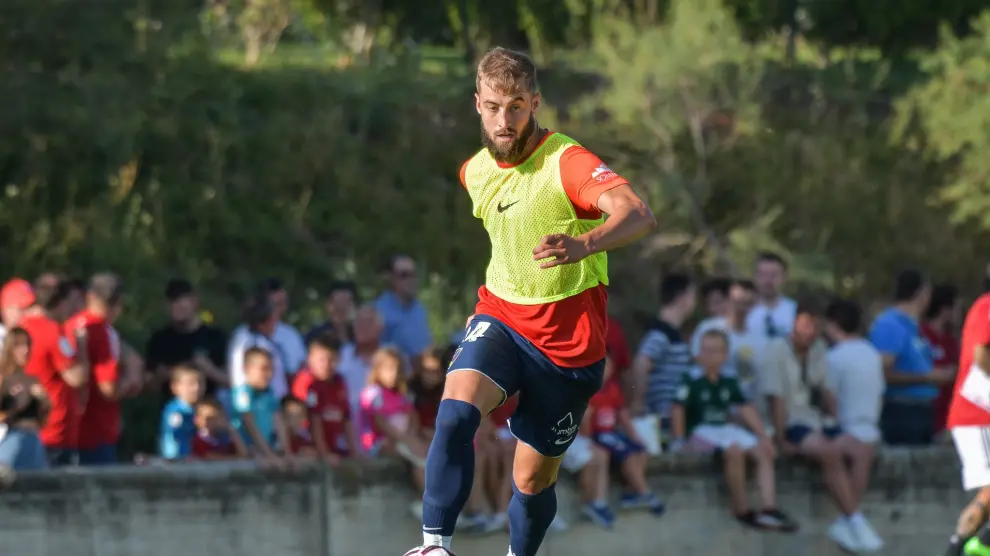 Pulido durante un entrenamiento de pretemporada.