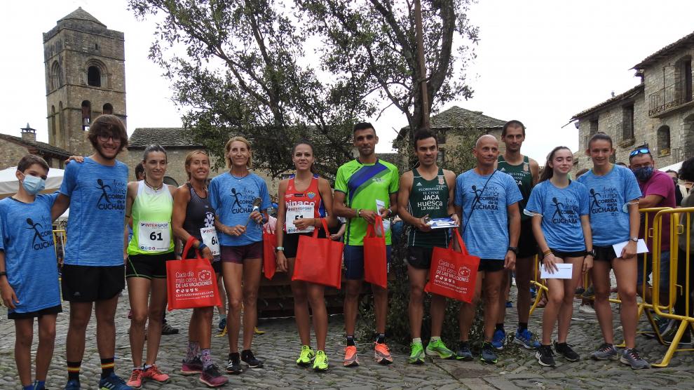 Ganadores de la Corrida de la Cuchara de 2021.