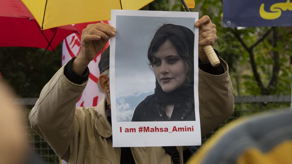 Protestas por la muerte de Mahsa Amini