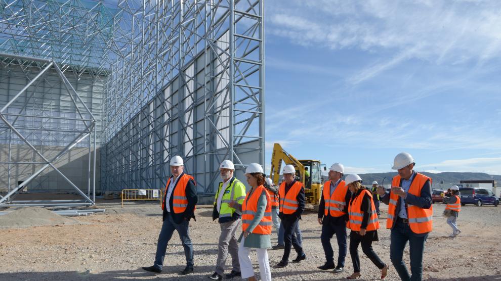 El aeropuerto de Teruel contará en abril con el hangar más grande de España