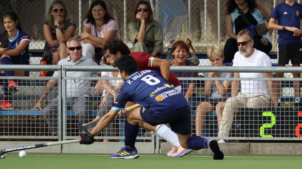 Una imagen del partido Honigvogel-Egara, jugado el pasado sábado en Tarrasa.