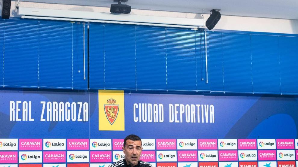 Carcedo, en la conferencia de prensa de este martes.