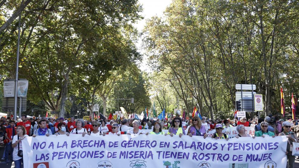 Manifestación por las Pensiones Dignas