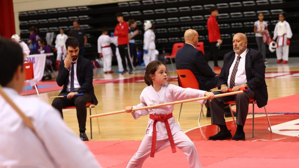 Kárate y solidaridad se dan cita en Zaragoza