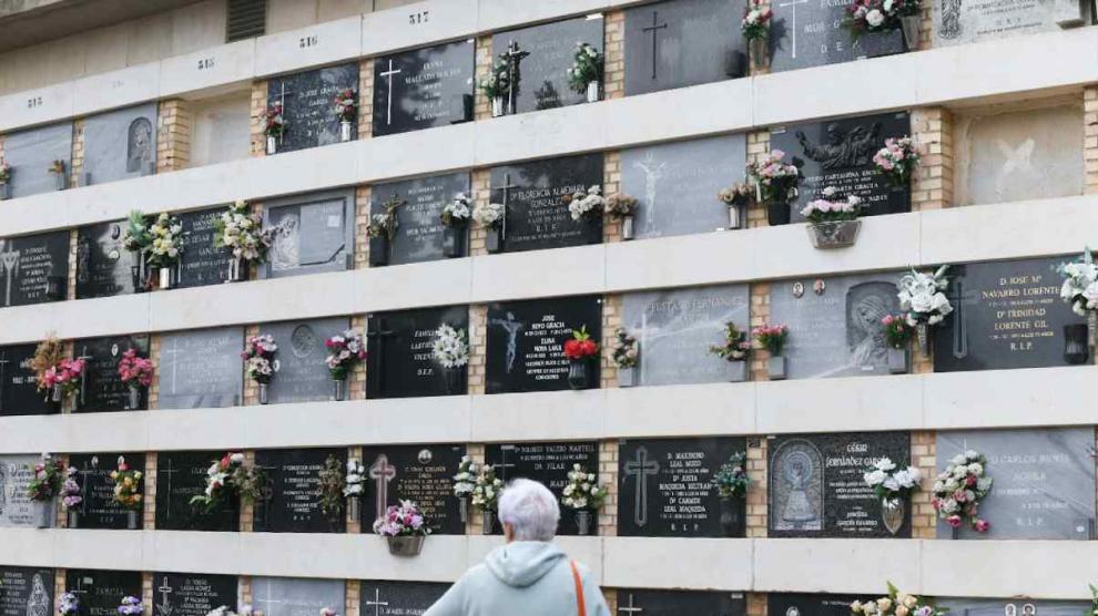 Cementerio de Torrero en Zaragoza.