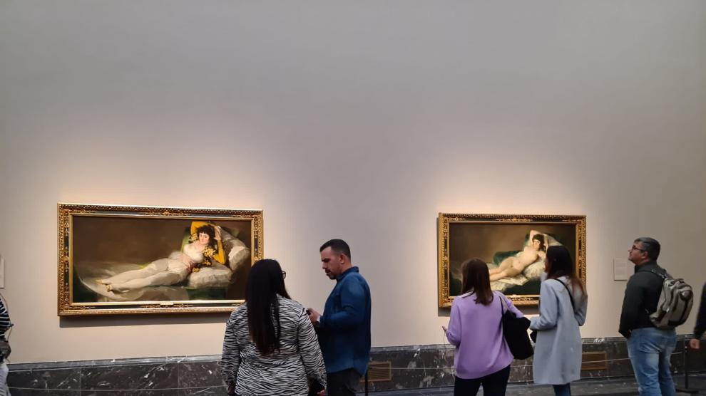 Reabre la sala de 'Las Majas' de Goya.