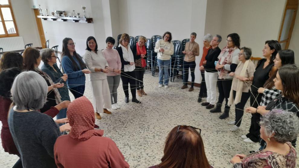 Encuentro de cuidadoras en Ribagorza