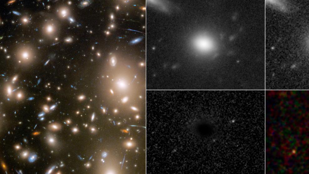 Foto de la supernova captada por la NASA.
