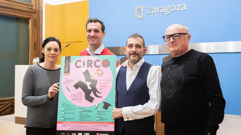 La presentación del Festival de Circo de Zaragoza.
