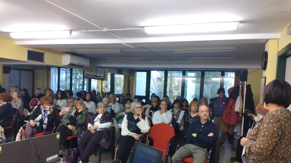 Encuentro de Mujeres Vecinales de Aragón celebrado en Huesca.