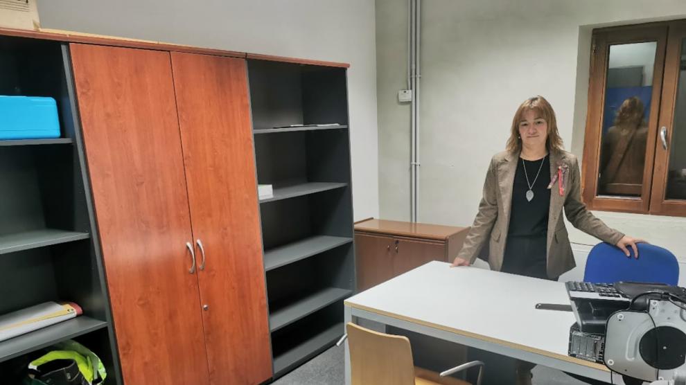 La alcaldesa de Biescas, Nuria Pargada.
