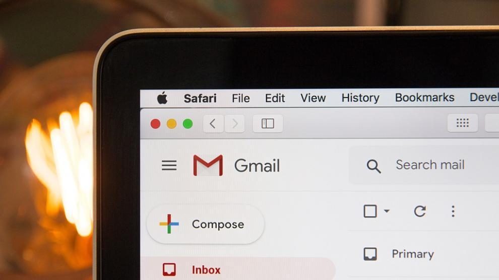 Gmail, el servicio de correo electrónico de Google.