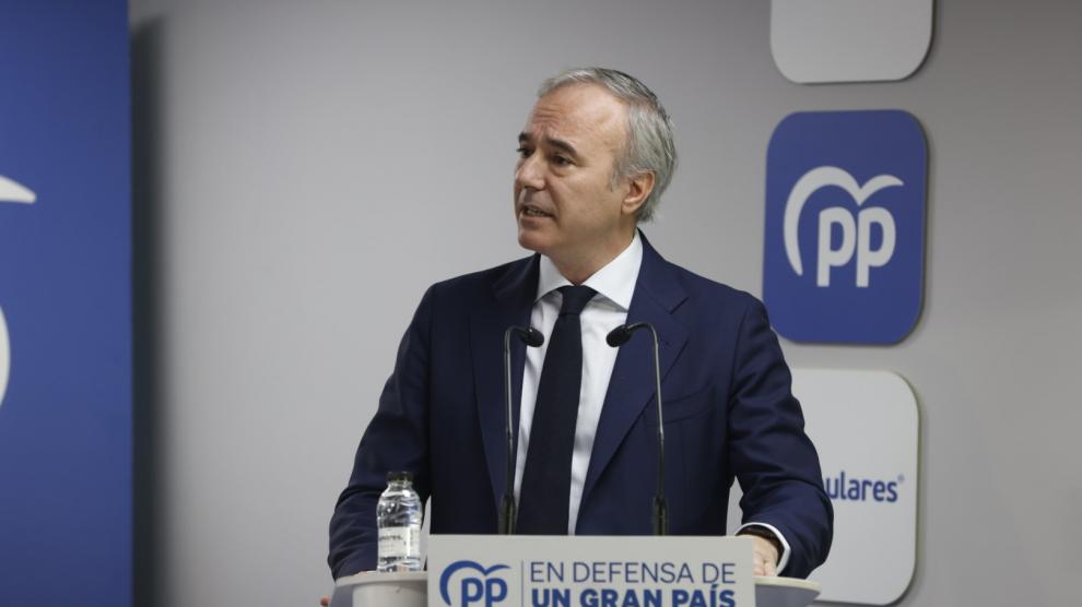 Azcón oficializa su candidatura a las elecciones autonómicas