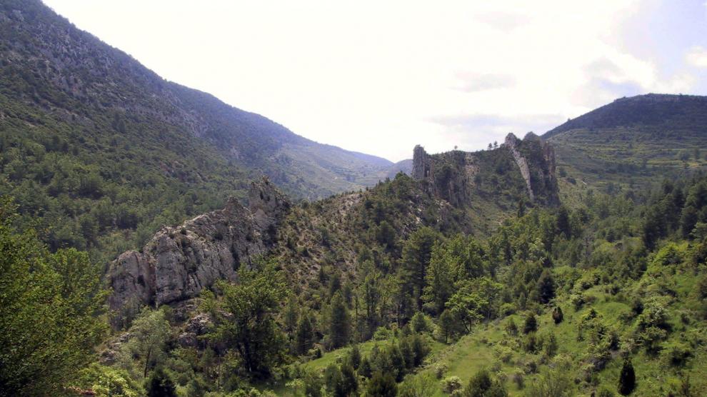 La comarca turolense del Maestrazgo cuenta con paisajes únicos.