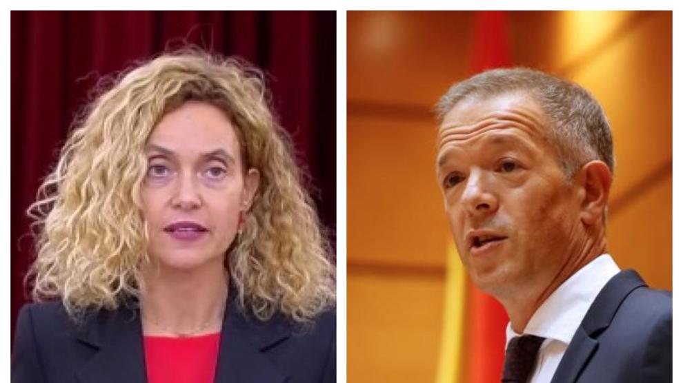 Los presidentes del Congreso y del Senado, Meritxell Batet y Ander Gil