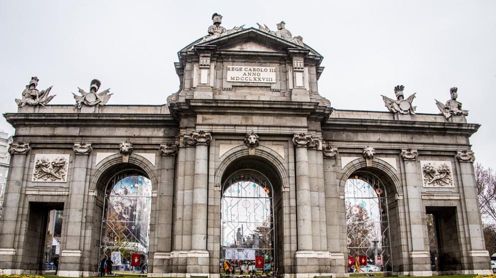 Puerta de Alcalá en Madrid