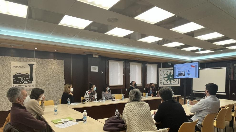 Presentación del proyecto RuralJob en la comarca de la Jacetania.